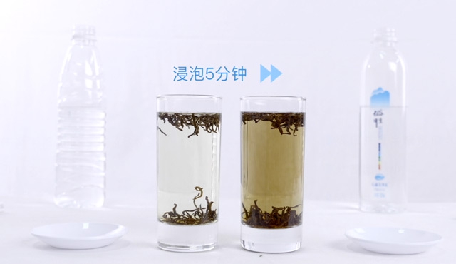 小分子团有活力,持久释放茶原香